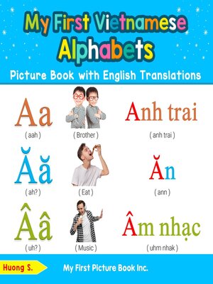 cover image of My First Vietnamese Alphabets Picture Book with English Translations